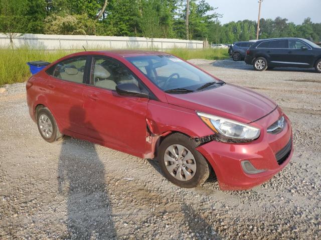 KMHCT4AE9FU796976 - 2015 HYUNDAI ACCENT GLS RED photo 4