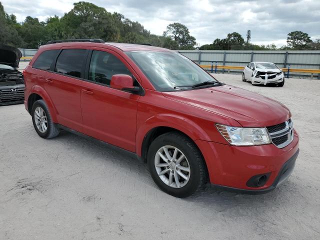 3C4PDCBG8FT587056 - 2015 DODGE JOURNEY SXT MAROON photo 4