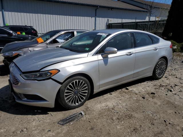 3FA6P0H92JR115506 - 2018 FORD FUSION SE SILVER photo 1