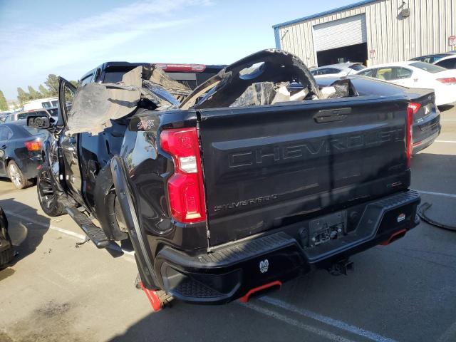 1GCUYEEL8MZ104716 - 2021 CHEVROLET SILVERADO K1500 RST BLACK photo 2