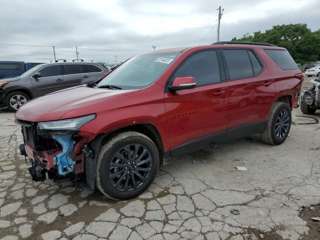 1GNERJKW6PJ187730 - 2023 CHEVROLET TRAVERSE RS RED photo 1