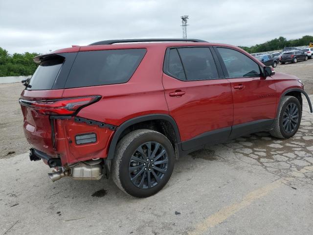 1GNERJKW6PJ187730 - 2023 CHEVROLET TRAVERSE RS RED photo 3