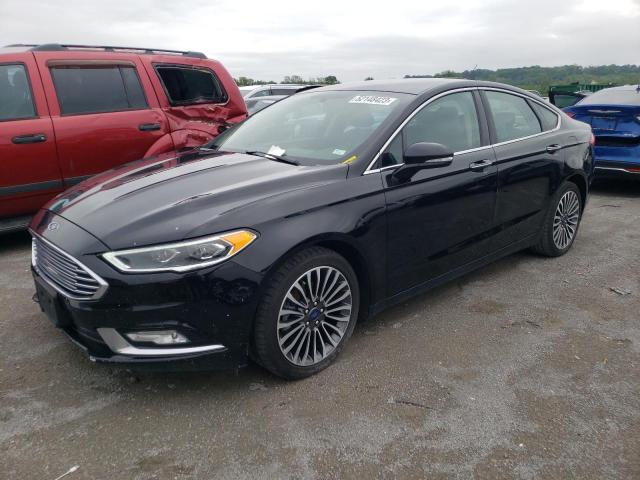 3FA6P0D94JR233448 - 2018 FORD FUSION TITANIUM/PLATINUM BLACK photo 1