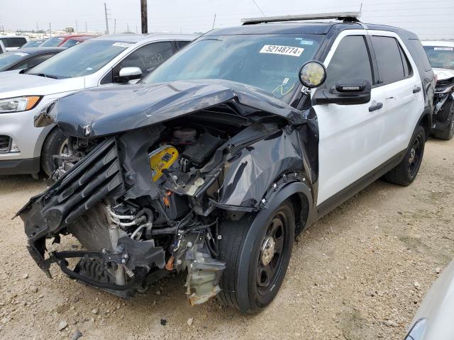 1FM5K8AR0KGB54872 - 2019 FORD EXPLORER POLICE INTERCEPTOR BLACK photo 1