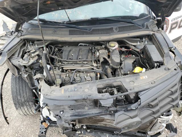 1FM5K8AR0KGB54872 - 2019 FORD EXPLORER POLICE INTERCEPTOR 黑色 照片 12