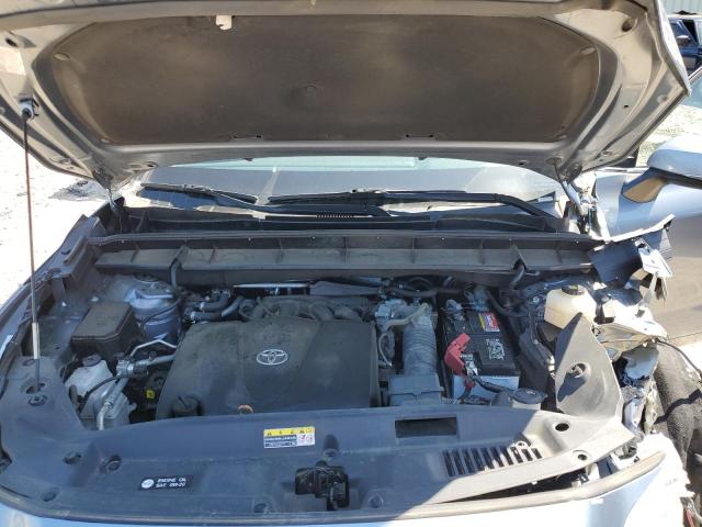 5TDGZRAH4LS007872 - 2020 TOYOTA HIGHLANDER XLE 银色 照片 12