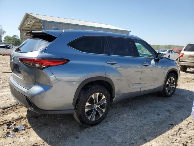 5TDGZRAH4LS007872 - 2020 TOYOTA HIGHLANDER XLE 银色 照片 3