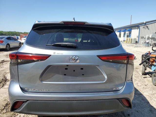 5TDGZRAH4LS007872 - 2020 TOYOTA HIGHLANDER XLE 银色 照片 6