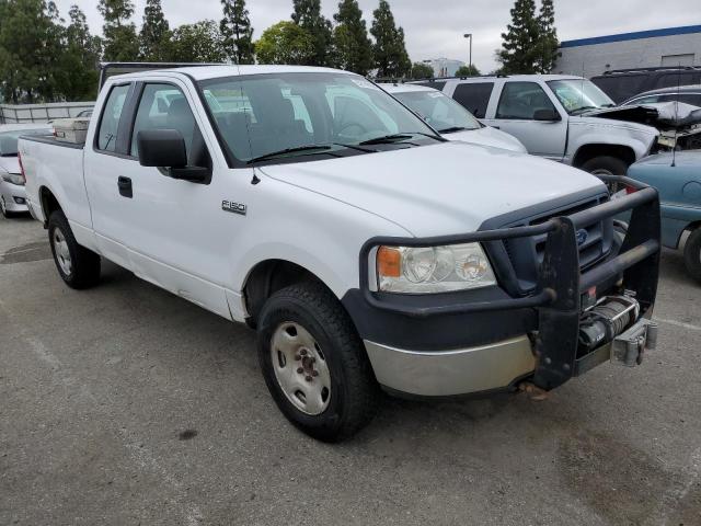 1FTRX14W55NB01150 - 2005 FORD F150 WHITE photo 4