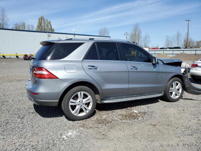 4JGDA5HB5EA298219 - 2014 MERCEDES-BENZ ML 350 4MATIC SILVER photo 3