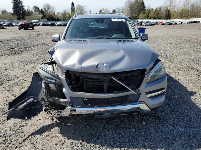 4JGDA5HB5EA298219 - 2014 MERCEDES-BENZ ML 350 4MATIC SILVER photo 5