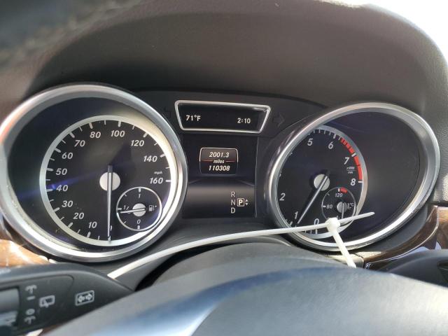 4JGDA5HB5EA298219 - 2014 MERCEDES-BENZ ML 350 4MATIC SILVER photo 9