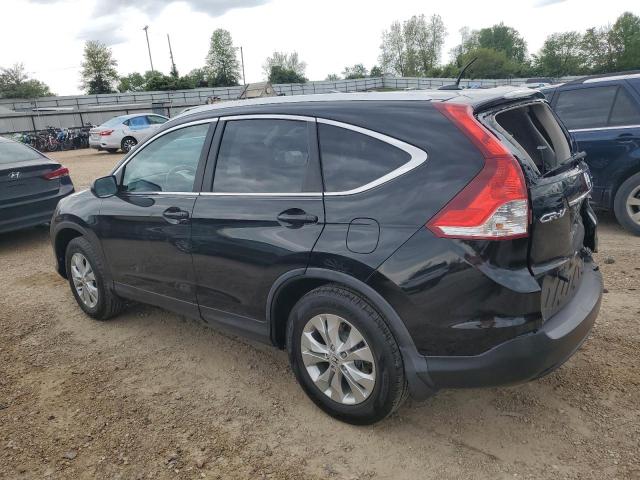 2HKRM4H78EH678963 - 2014 HONDA CR-V EXL BLACK photo 2