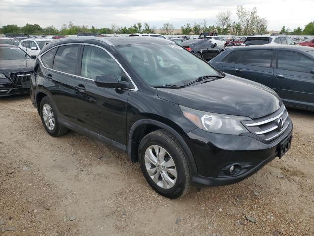 2HKRM4H78EH678963 - 2014 HONDA CR-V EXL BLACK photo 4