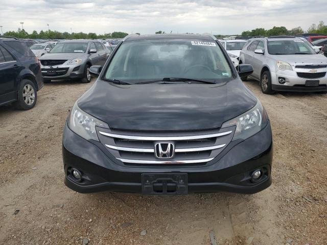 2HKRM4H78EH678963 - 2014 HONDA CR-V EXL BLACK photo 5