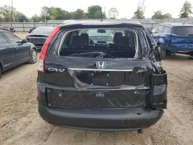 2HKRM4H78EH678963 - 2014 HONDA CR-V EXL BLACK photo 6