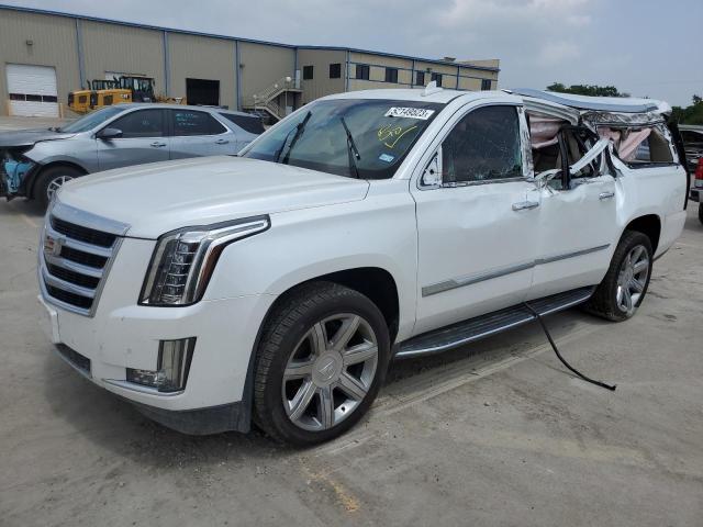 1GYS3HKJ8GR432470 - 2016 CADILLAC ESCALADE ESV LUXURY WHITE photo 1