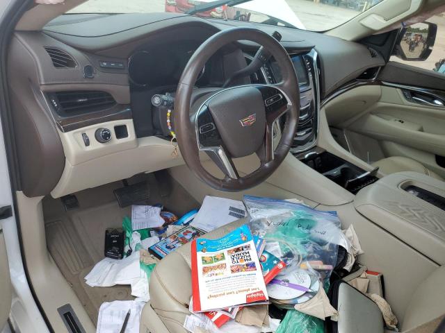 1GYS3HKJ8GR432470 - 2016 CADILLAC ESCALADE ESV LUXURY WHITE photo 8