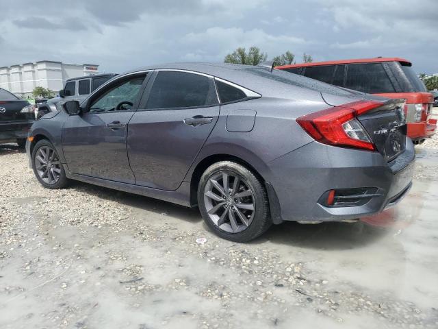19XFC1F77ME006905 - 2021 HONDA CIVIC EXL GRAY photo 2