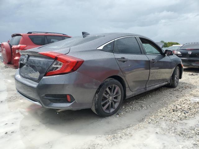 19XFC1F77ME006905 - 2021 HONDA CIVIC EXL GRAY photo 3