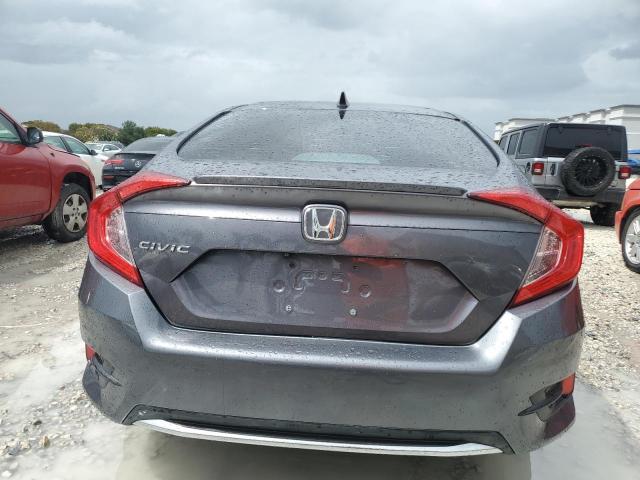19XFC1F77ME006905 - 2021 HONDA CIVIC EXL GRAY photo 6