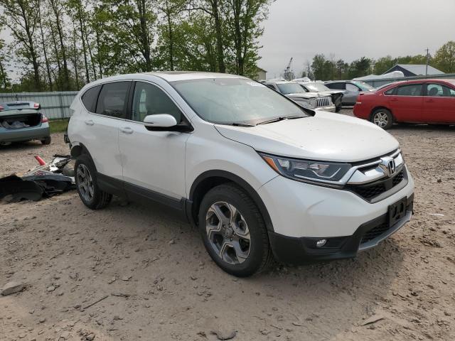 2HKRW2H87KH609717 - 2019 HONDA CR-V EXL WHITE photo 4