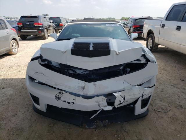 2G1FZ3DP8D9800977 - 2013 CHEVROLET CAMARO ZL1 WHITE photo 5