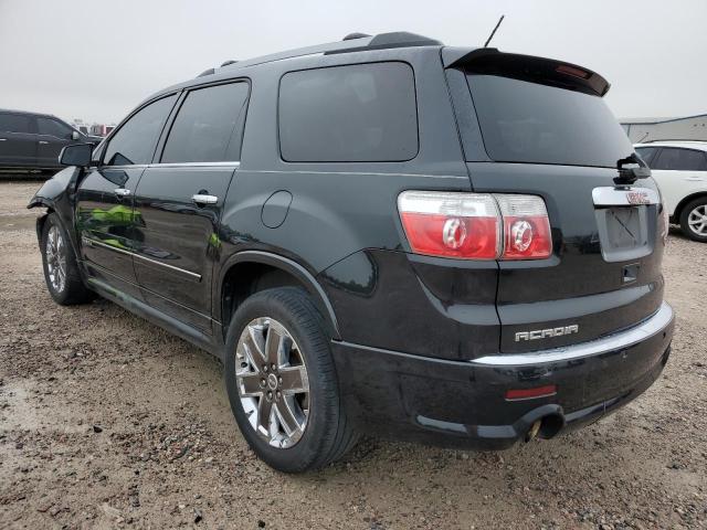 1GKKRTED7CJ259535 - 2012 GMC ACADIA DENALI BLACK photo 2