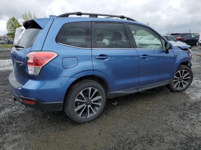 JF2SJGEC5JH426918 - 2018 SUBARU FORESTER 2.0XT PREMIUM BLUE photo 3