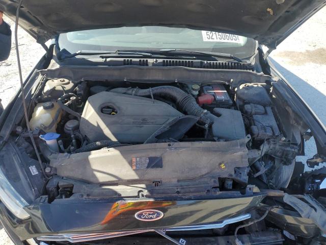 3FA6P0HR1DR340469 - 2013 FORD FUSION SE BLACK photo 11