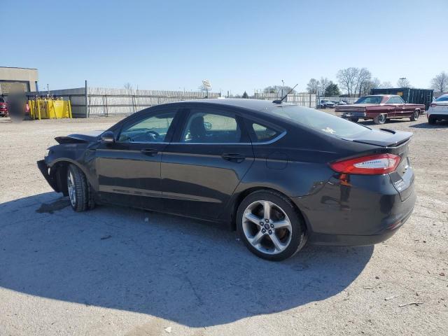 3FA6P0HR1DR340469 - 2013 FORD FUSION SE BLACK photo 2