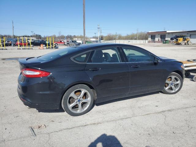 3FA6P0HR1DR340469 - 2013 FORD FUSION SE BLACK photo 3