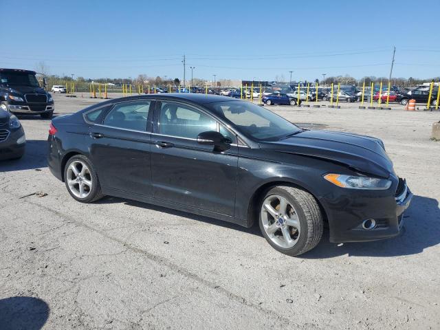 3FA6P0HR1DR340469 - 2013 FORD FUSION SE BLACK photo 4