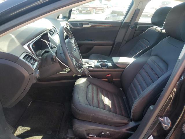 3FA6P0HR1DR340469 - 2013 FORD FUSION SE BLACK photo 7