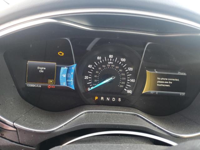 3FA6P0HR1DR340469 - 2013 FORD FUSION SE BLACK photo 9