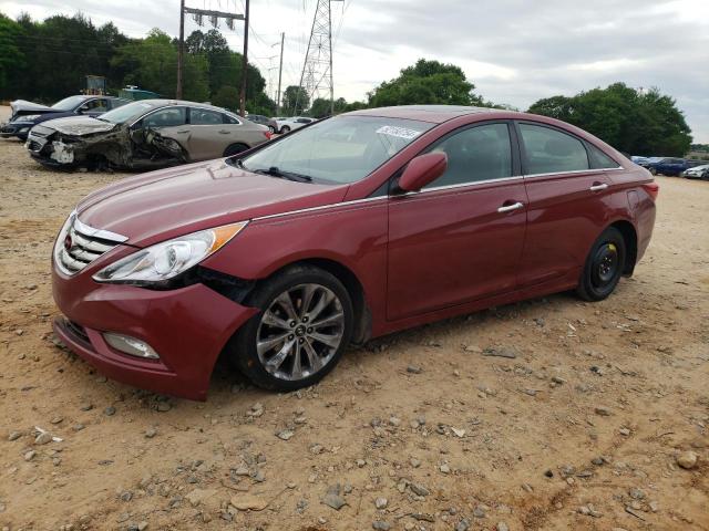 5NPEC4AC6BH285709 - 2011 HYUNDAI SONATA SE RED photo 1