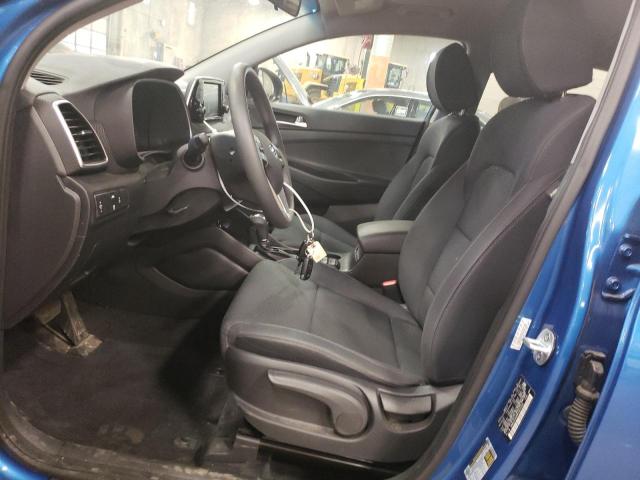 KM8J2CA48KU931225 - 2019 HYUNDAI TUCSON SE BLUE photo 7