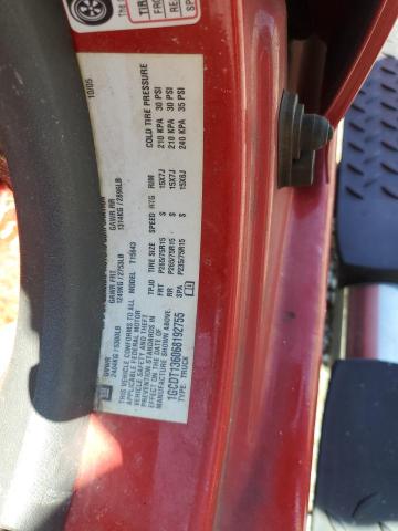 1GCDT136068192755 - 2006 CHEVROLET COLORADO RED photo 13