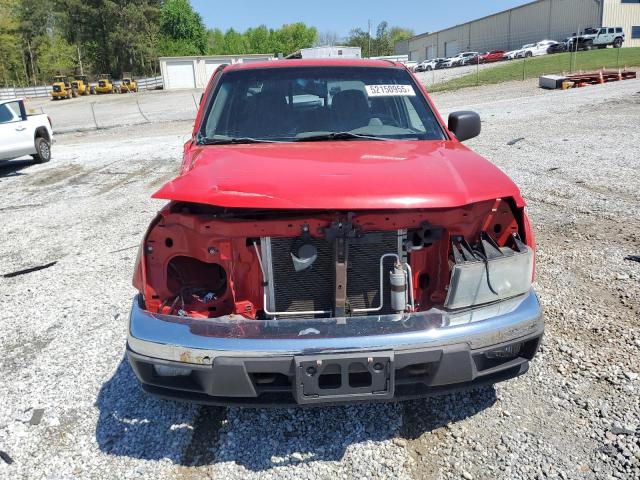 1GCDT136068192755 - 2006 CHEVROLET COLORADO RED photo 5