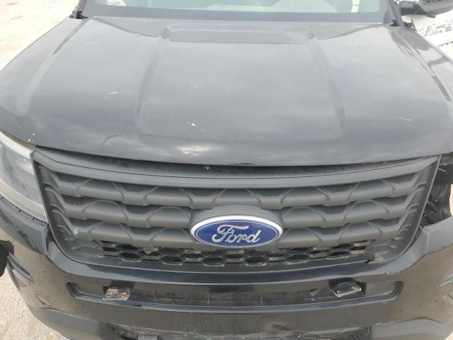 1FM5K8AR3KGA62543 - 2019 FORD EXPLORER POLICE INTERCEPTOR TWO TONE photo 12