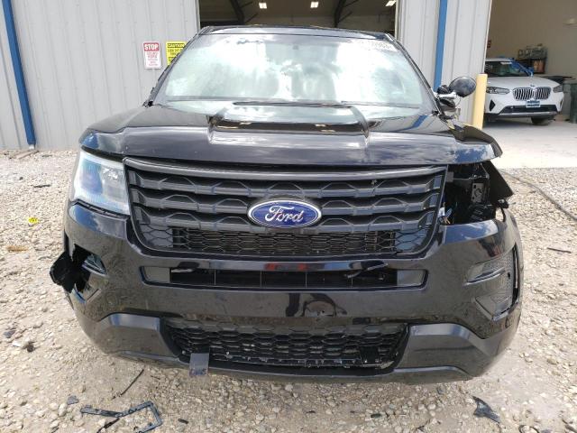 1FM5K8AR3KGA62543 - 2019 FORD EXPLORER POLICE INTERCEPTOR TWO TONE photo 5