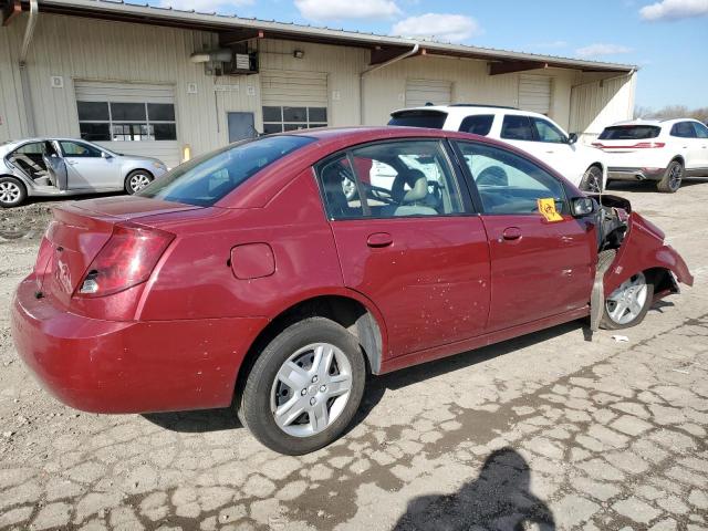 1G8AJ55F76Z197047 - 2006 SATURN ION LEVEL 2 RED photo 3