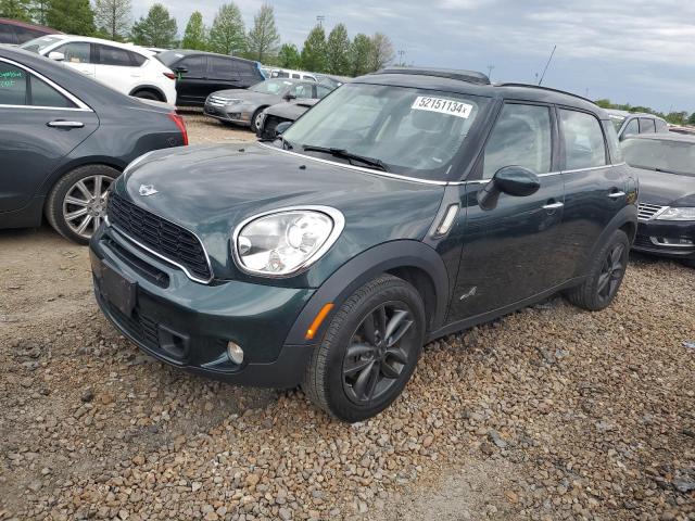 WMWZC5C55DWP30411 - 2013 MINI COOPER S COUNTRYMAN GREEN photo 1