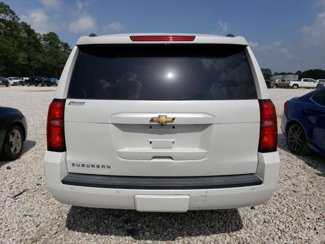 1GNSCHKC1GR289697 - 2016 CHEVROLET SUBURBAN C1500 LT WHITE photo 6