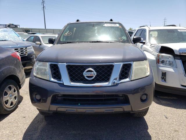 5N1AR1NB3AC616409 - 2010 NISSAN PATHFINDER S GRAY photo 5
