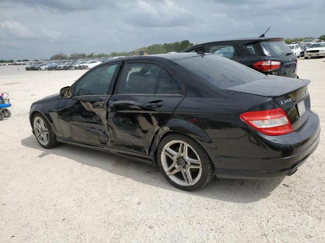 WDDGF56X28F079295 - 2008 MERCEDES-BENZ C 350 BLACK photo 2