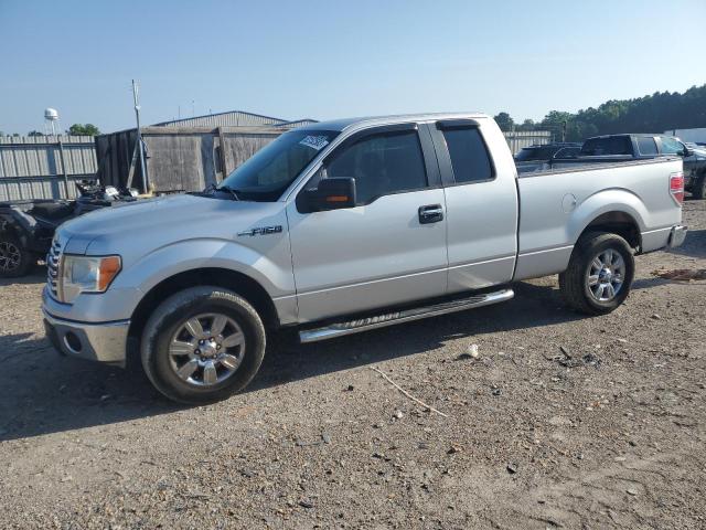 1FTFX1CV6AFA77649 - 2010 FORD F150 SUPER CAB SILVER photo 1