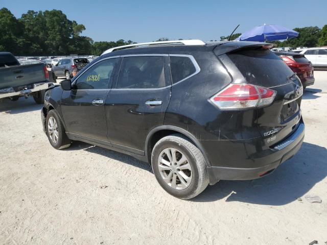 KNMAT2MT1GP666426 - 2016 NISSAN ROGUE S BLACK photo 2