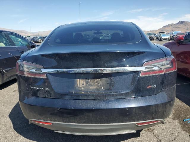 5YJSA1CP7DFP26773 - 2013 TESLA MODEL S BLUE photo 6