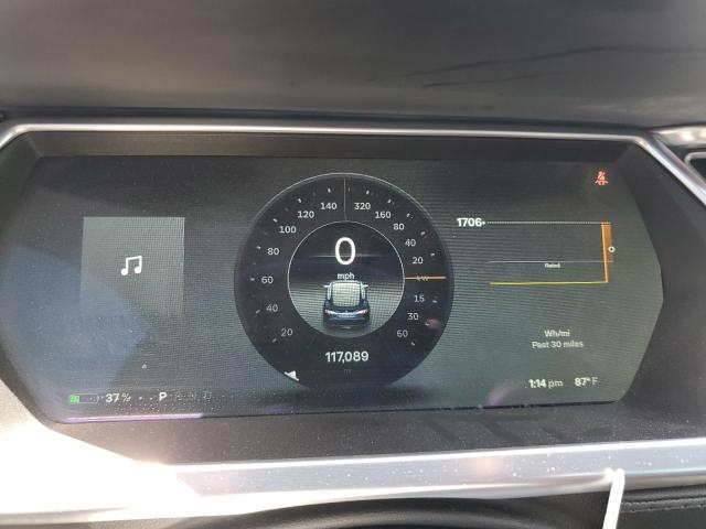 5YJSA1CP7DFP26773 - 2013 TESLA MODEL S BLUE photo 9